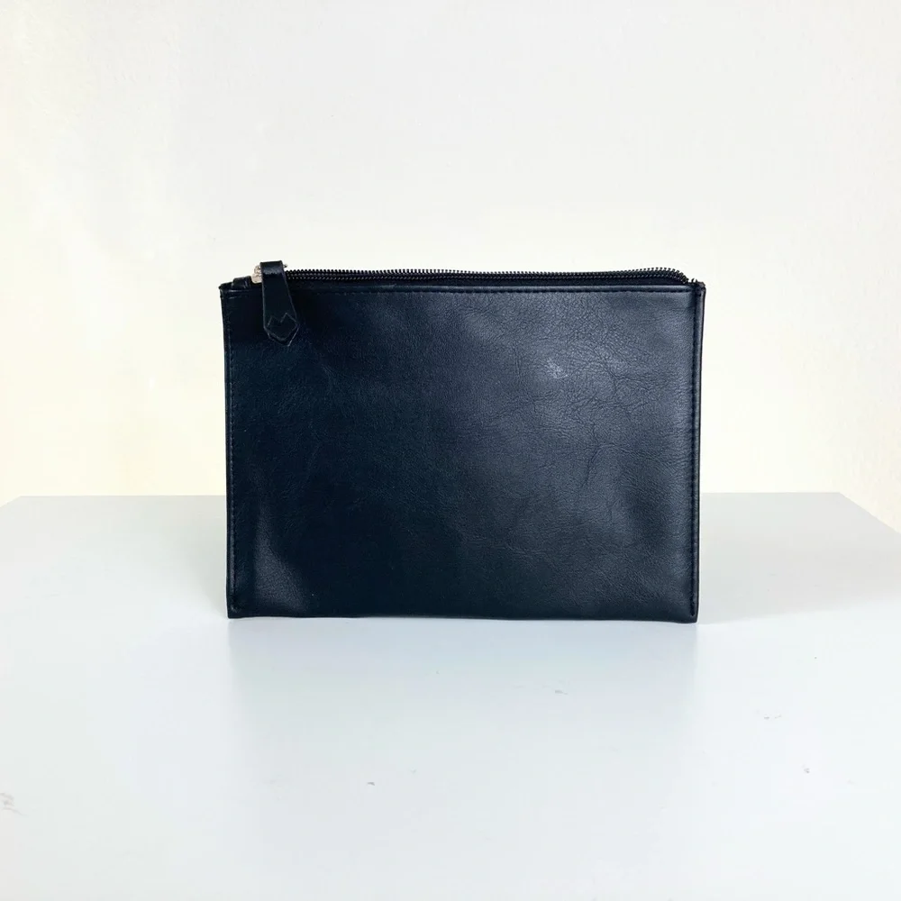 MAISON KITSUNE sleek leather